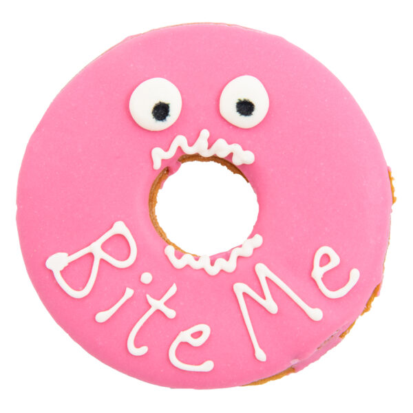 Bite Me Donut dog treat