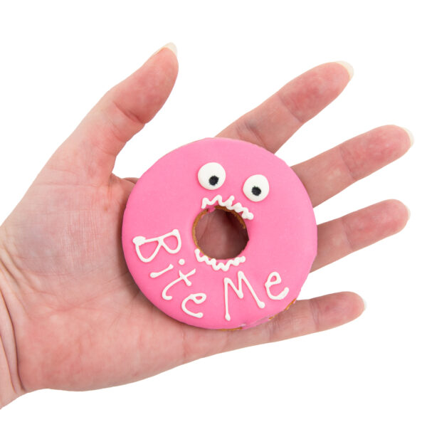 Bite Me Donut dog treat