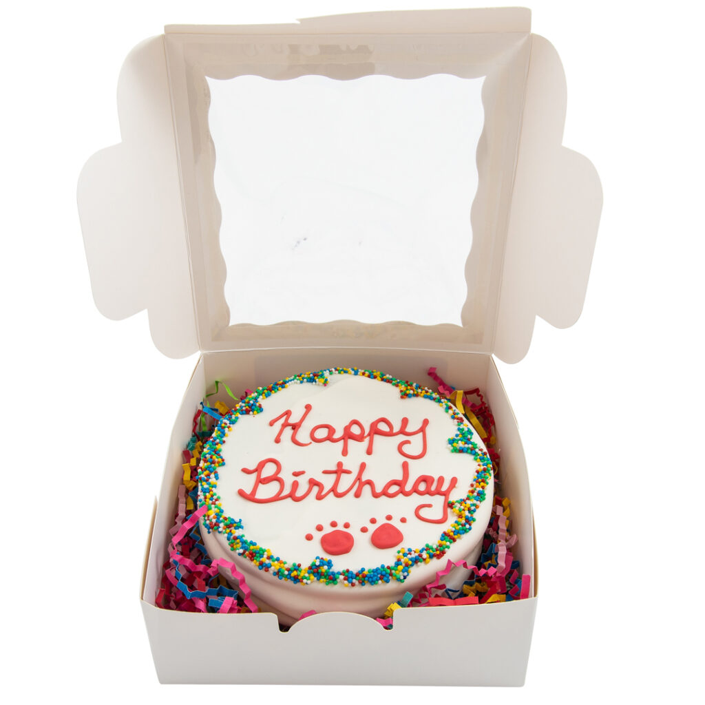 Birthday Cake - Red 3 Layer