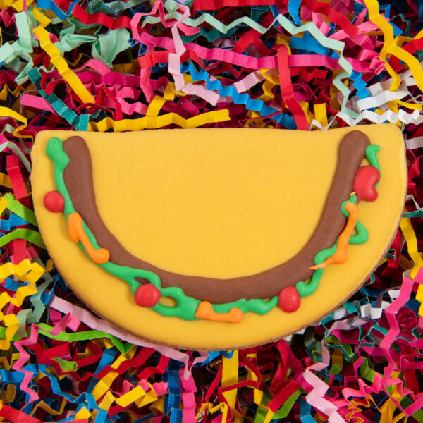 Taco dog treat