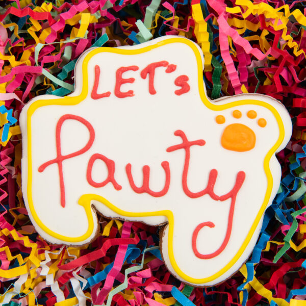 Let's Party dog treat