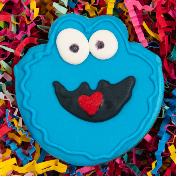 Cookie Monster dog treat