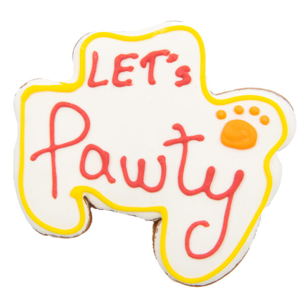 Let's Party dog treat