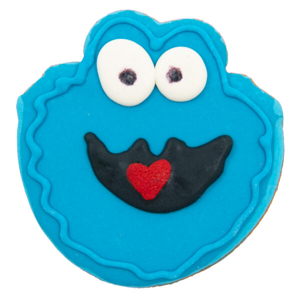 Cookie Monster dog treat