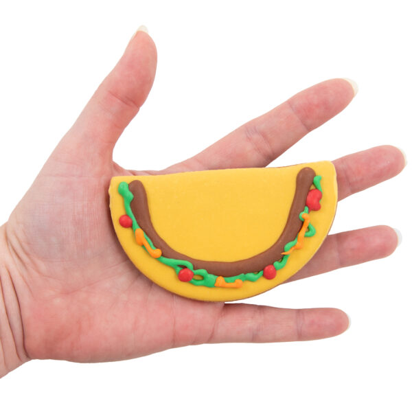 Taco dog treat