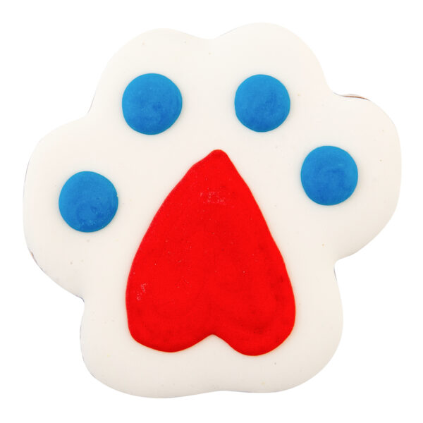 Patriotic Paw Cookie