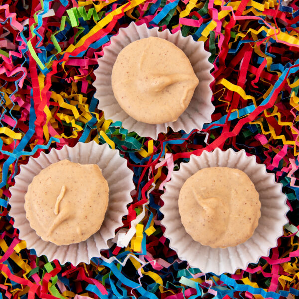 Peanut Butter Candy Cups for Dogs