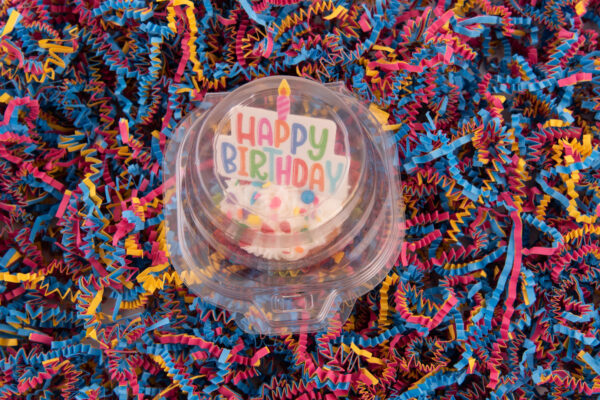 Happy Birthday Cupcake in Plastic Container - 9 pack - Image 11