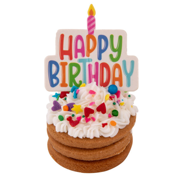 Happy Birthday Cupcake in Plastic Container - 9 pack - Image 5