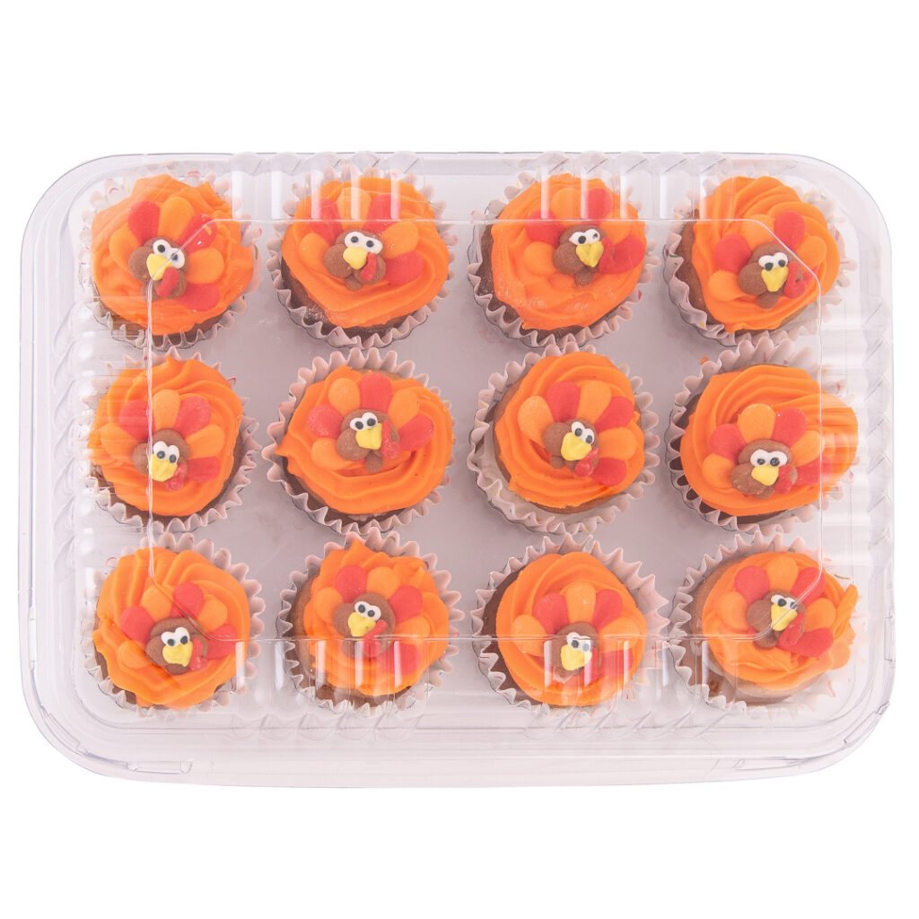 Thanksgiving Turkey Mini Cupcake