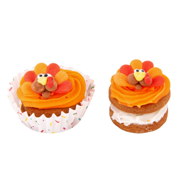 Thanksgiving Turkey Mini Cupcake