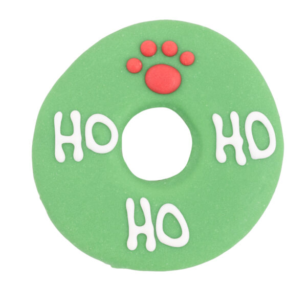 Ho Ho Ho dog cookie